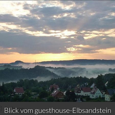 Guesthouse Elbsandstein App. Bastei Rathmannsdorf Εξωτερικό φωτογραφία