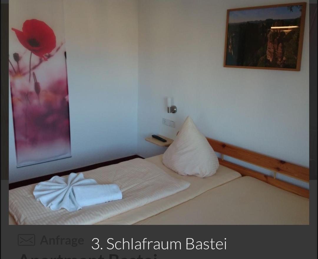 Guesthouse Elbsandstein App. Bastei Rathmannsdorf Εξωτερικό φωτογραφία